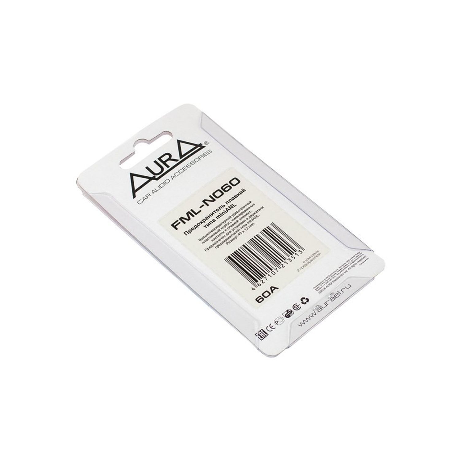 Siguranta miniANL AURA, FML N060, 60A fotografia produsului View 3 L