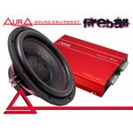 Pachet subwoofer auto Aura Fireball 12 fotografia produsului
