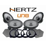 Pachet difuzoare auto Hertz Uno dedicat Renault Clio IV (2012 - 2019) fotografia produsului