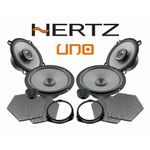 Pachet difuzoare auto Hertz Uno dedicat Opel Corsa D (2006 - 2014) fotografia produsului