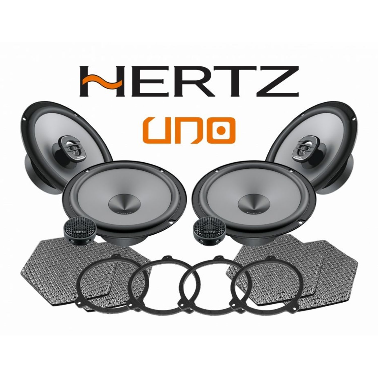 Pachet difuzoare auto Hertz Uno dedicat BMW e46 (1998 - 2006) fotografia produsului