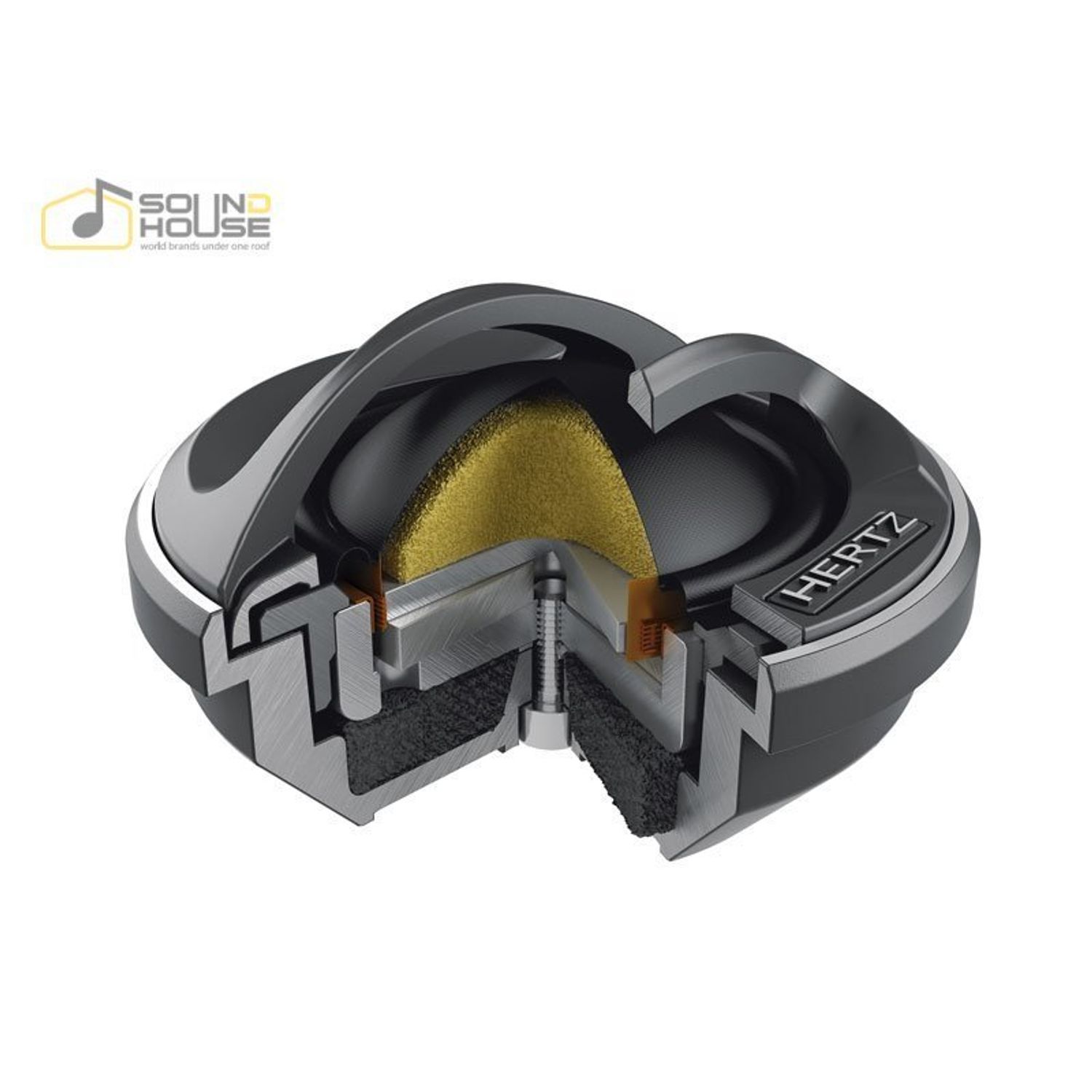 Tweeter auto Hertz Mille Legend ML 280.3, 53mm, 90W RMS fotografia produsului View 3 L