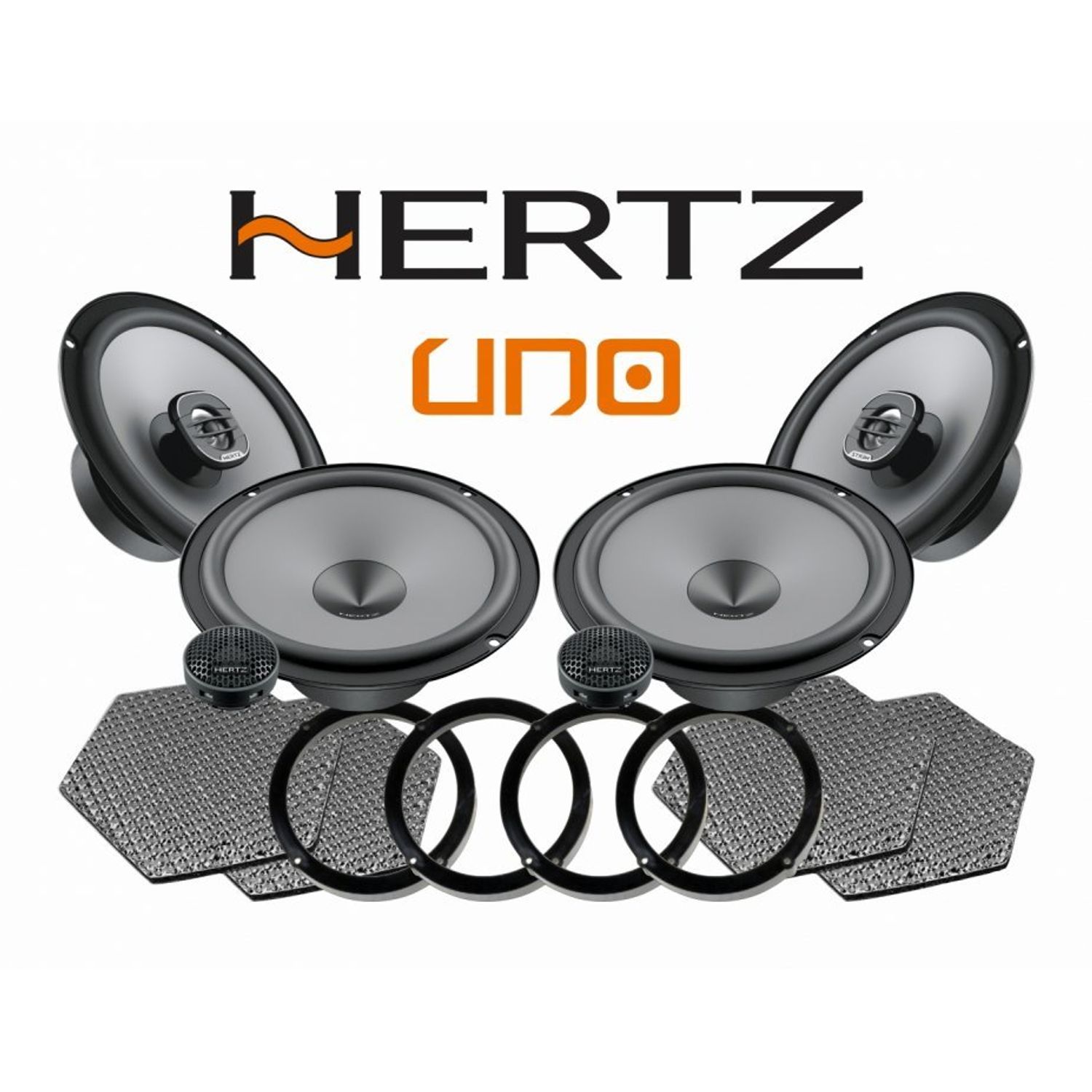 Pachet difuzoare auto Hertz Uno dedicat Skoda Octavia 1 (1998 - 2004) fotografia produsului