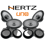 Pachet difuzoare auto Hertz Uno dedicat Volkswagen Tiguan (2007 - 2015) fotografia produsului