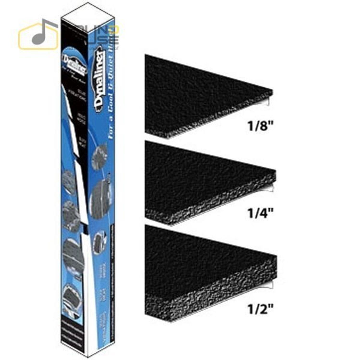 Insonorizant auto Dynamat Dynaliner 1/2, 12mm, 1,12m2 fotografia produsului View 2 L