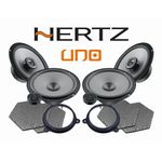 Pachet difuzoare auto Hertz Uno dedicat Nissan Note (2014 - 2019) fotografia produsului