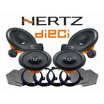 Pachet difuzoare auto Hertz Dieci dedicat Renault Clio IV (2012 - 2019) fotografia produsului