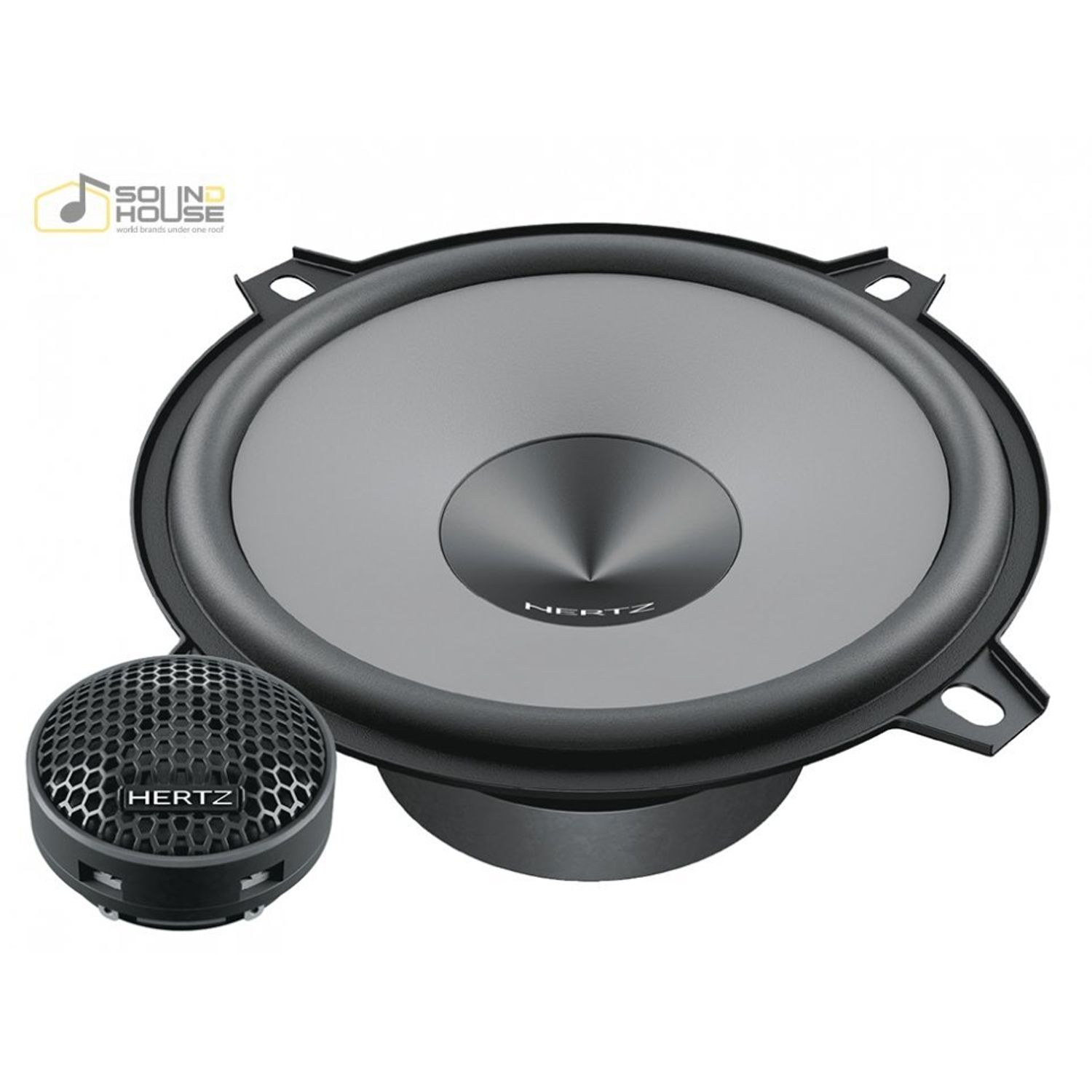Pachet difuzoare auto Hertz Uno dedicat Mazda 2 (2003 - 2020) fotografia produsului View 2 L