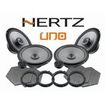 Pachet difuzoare auto Hertz Uno dedicat Seat Leon (2005 - 2013) fotografia produsului
