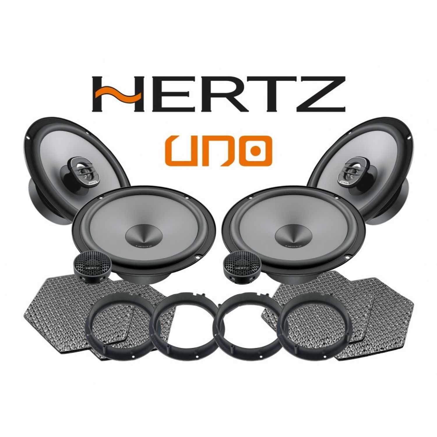 Pachet difuzoare auto Hertz Uno dedicat Seat Leon (2005 - 2013) fotografia produsului