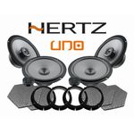 Pachet difuzoare auto Hertz Uno dedicat Volkswagen Passat, Bora (1998 - 2005) fotografia produsului