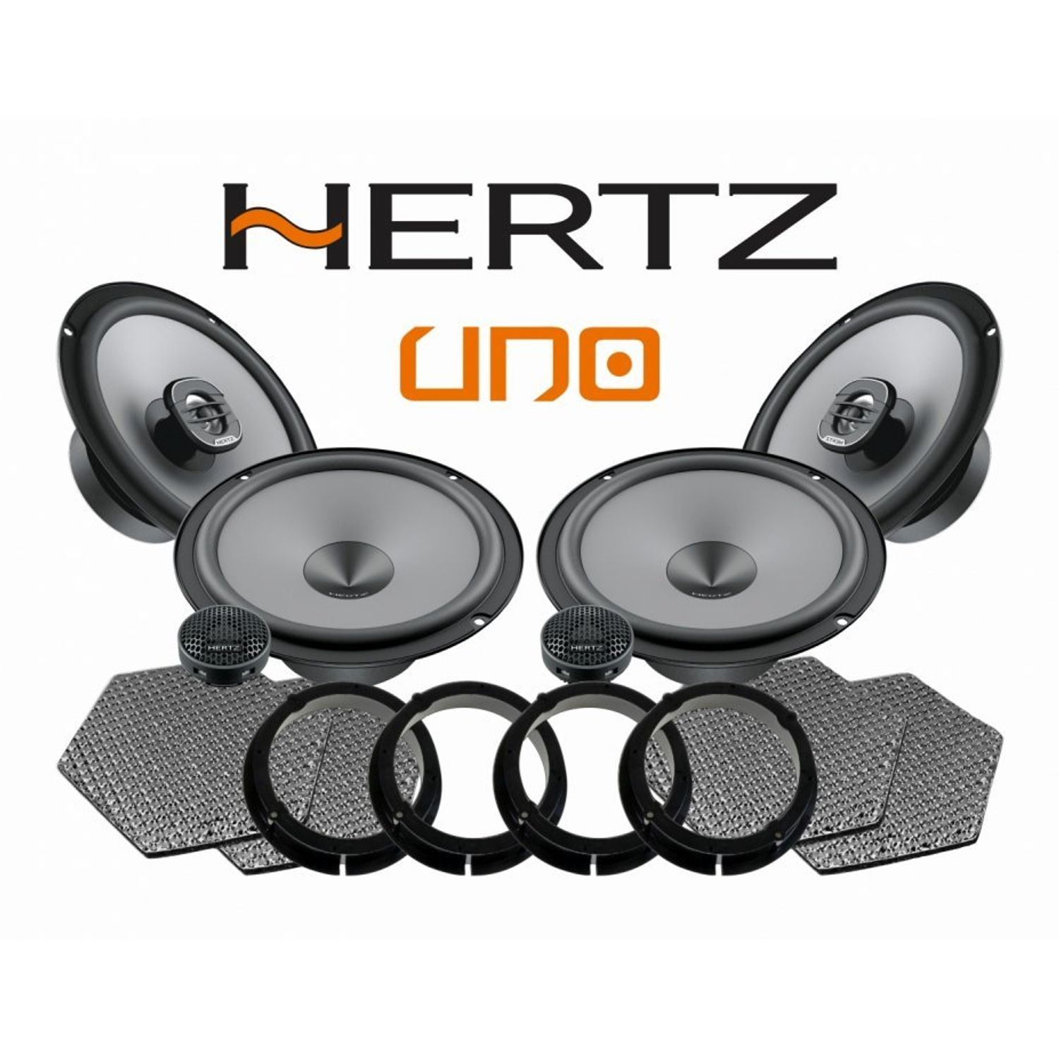 Pachet difuzoare auto Hertz Uno dedicat Volkswagen Passat, Bora (1998 - 2005) fotografia produsului