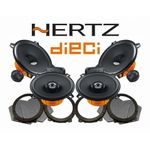 Pachet difuzoare auto Hertz Dieci dedicat Honda Civic (2005 - 2011) fotografia produsului