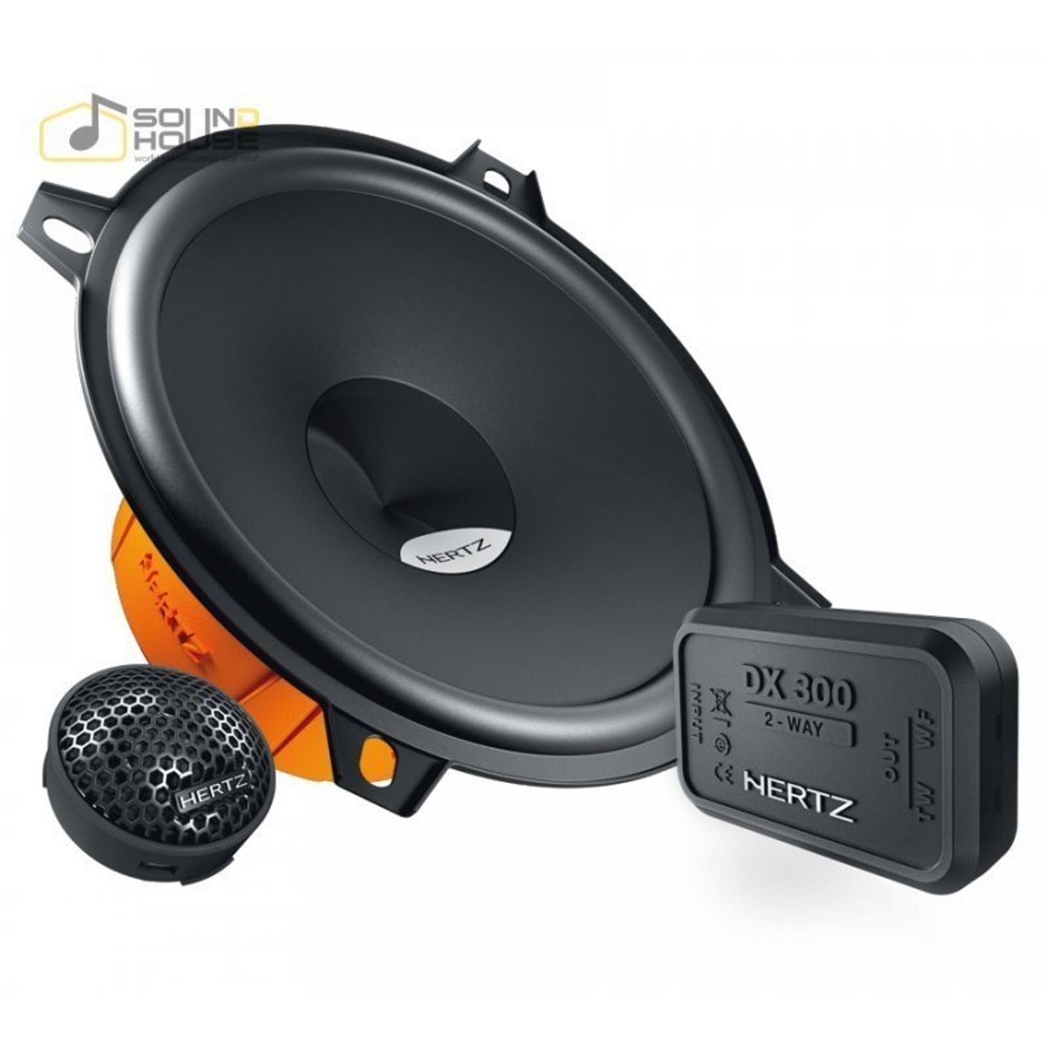 Pachet difuzoare auto Hertz Dieci dedicat Honda Civic (2005 - 2011) fotografia produsului View 2 L