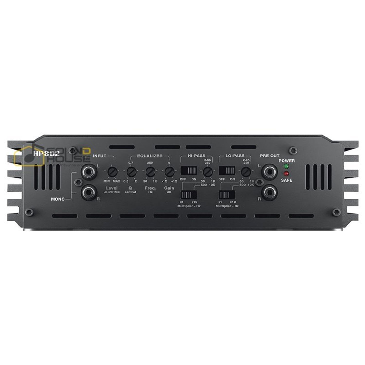 Amplificator auto Hertz HP 802, 2 canale, 1800W fotografia produsului View 3 L