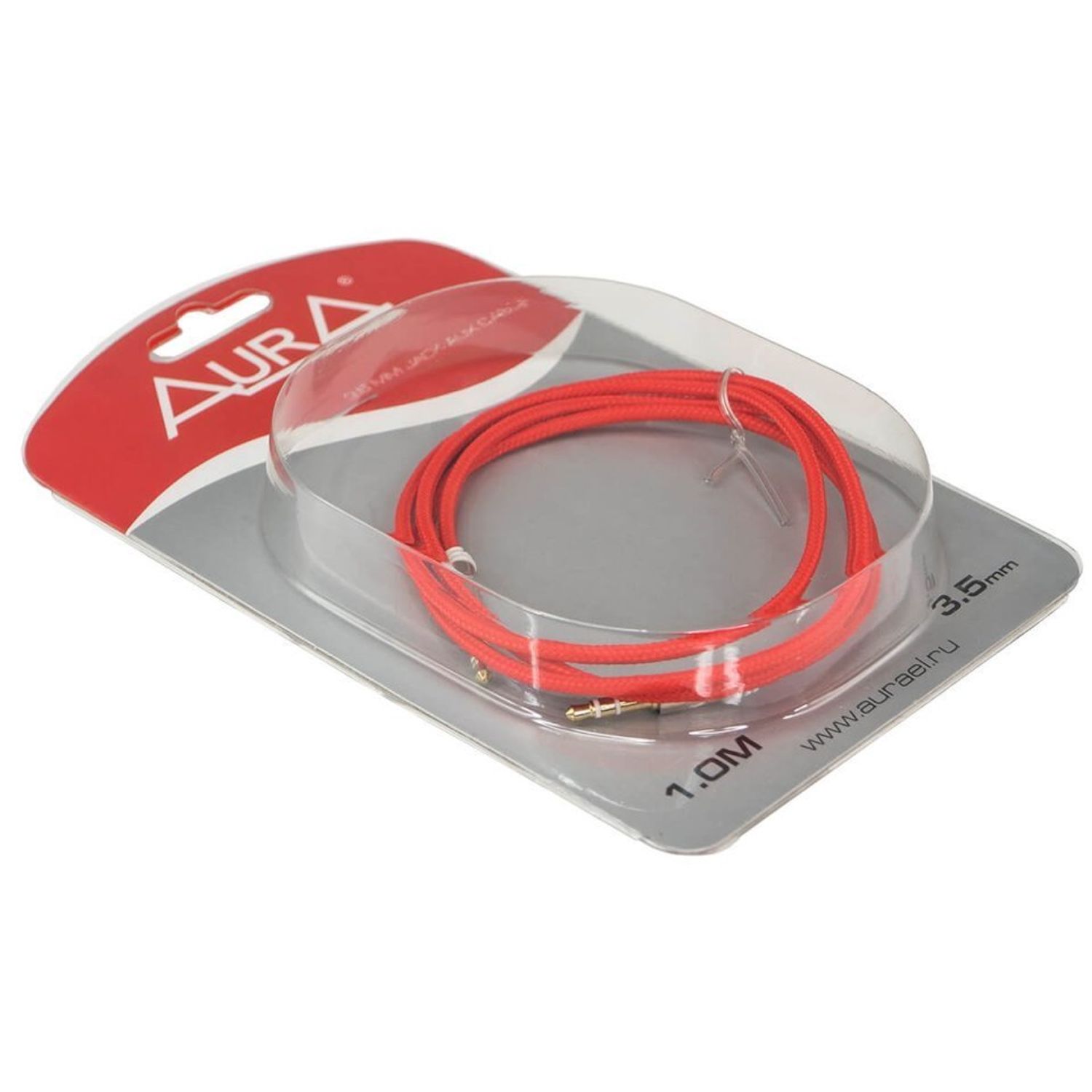 Cablu auxiliar Aura RCA-J10R, 1 metru fotografia produsului View 2 L