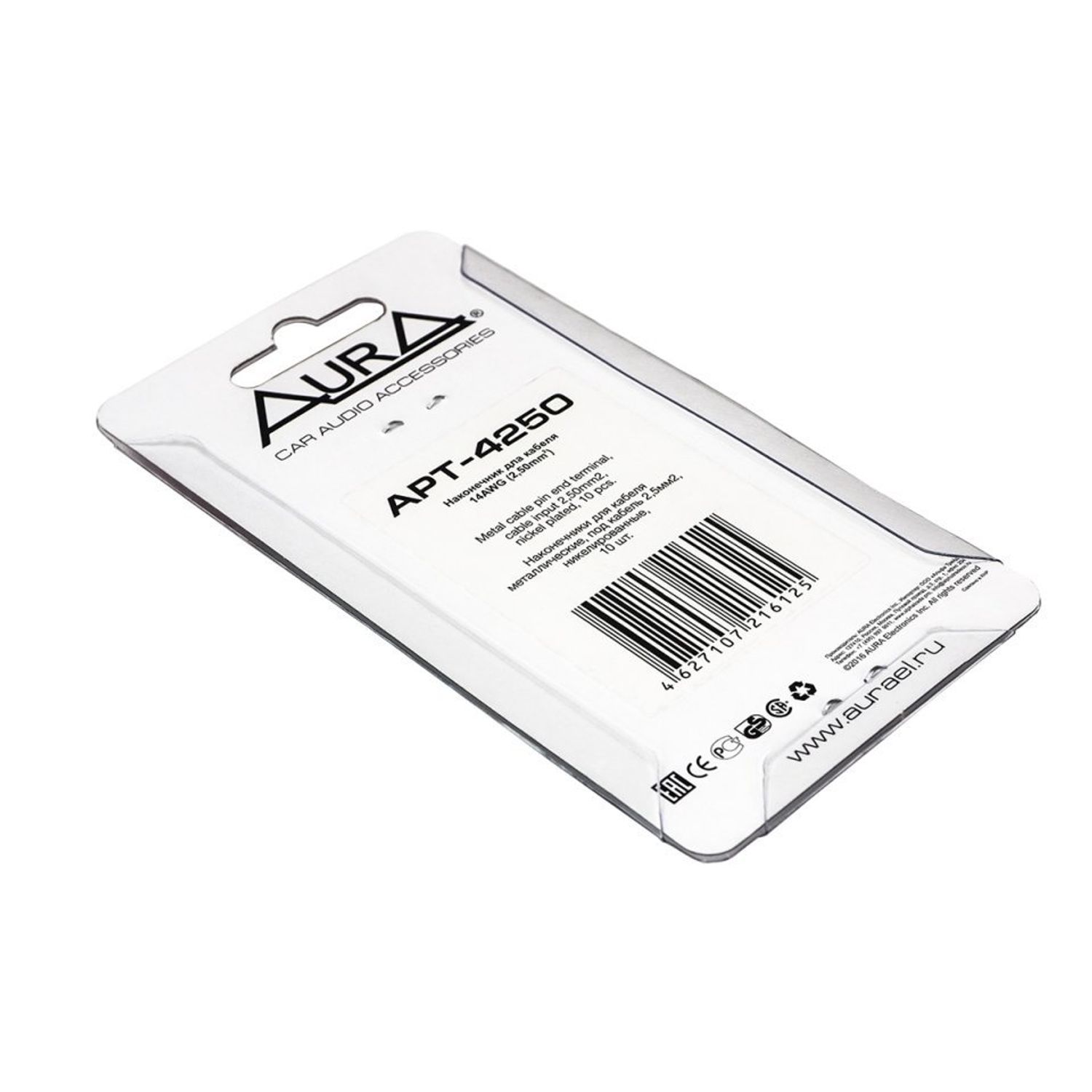 Inel terminal AURA APT 4250, 2.5mm2 (14AWG), 10buc/set fotografia produsului View 2 L