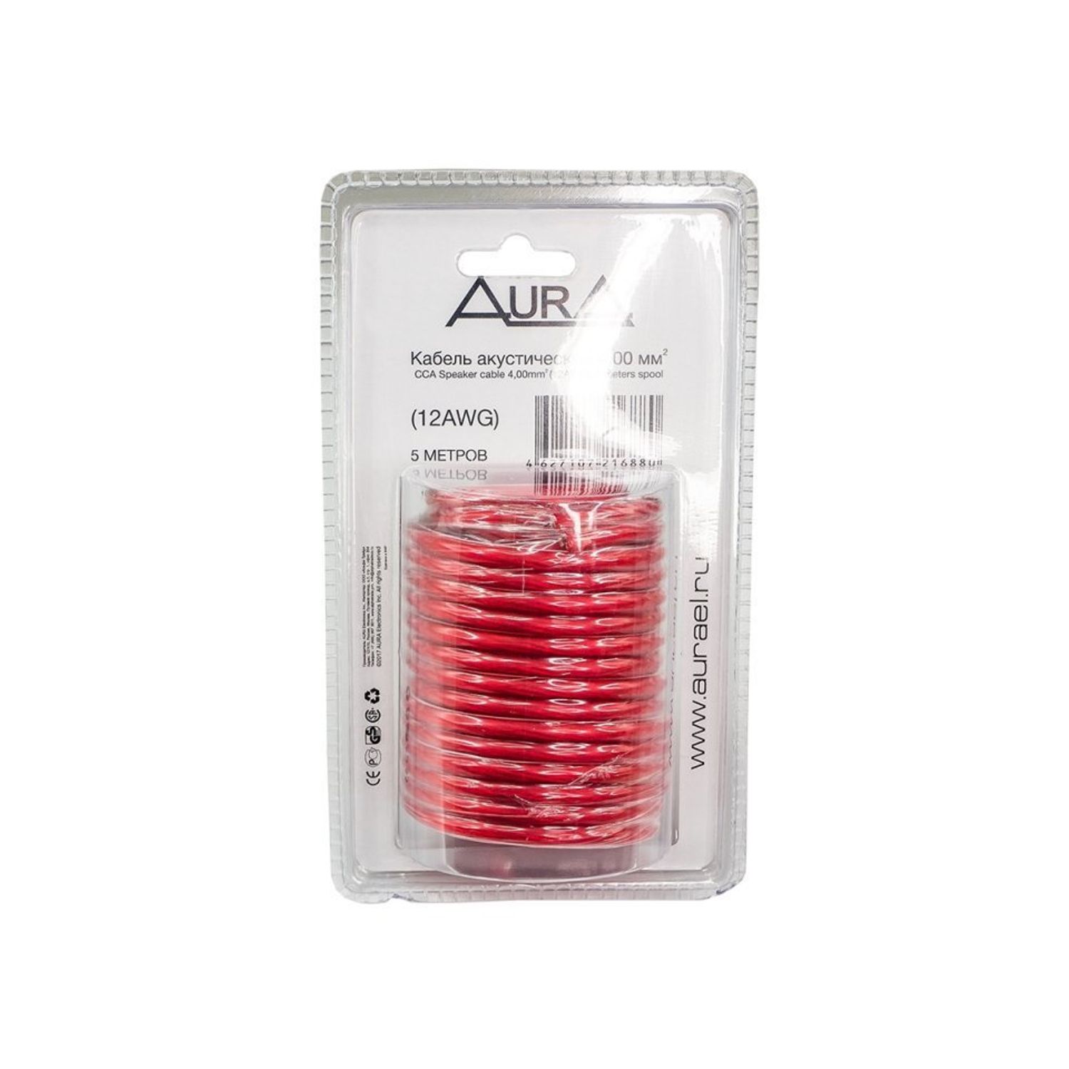 Cablu boxe AURA SCA B400, 2 x 4mm (12AWG), 5M\rola fotografia produsului View 3 L