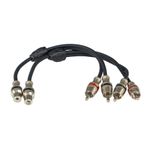 Cablu RCA Aura BY11 MKII, 0,2M fotografia produsului