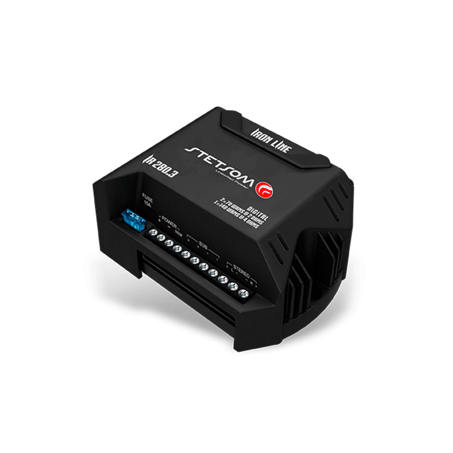 Amplificator auto STETSOM IR 280.3 - 2, 3 canale, 280W fotografia produsului