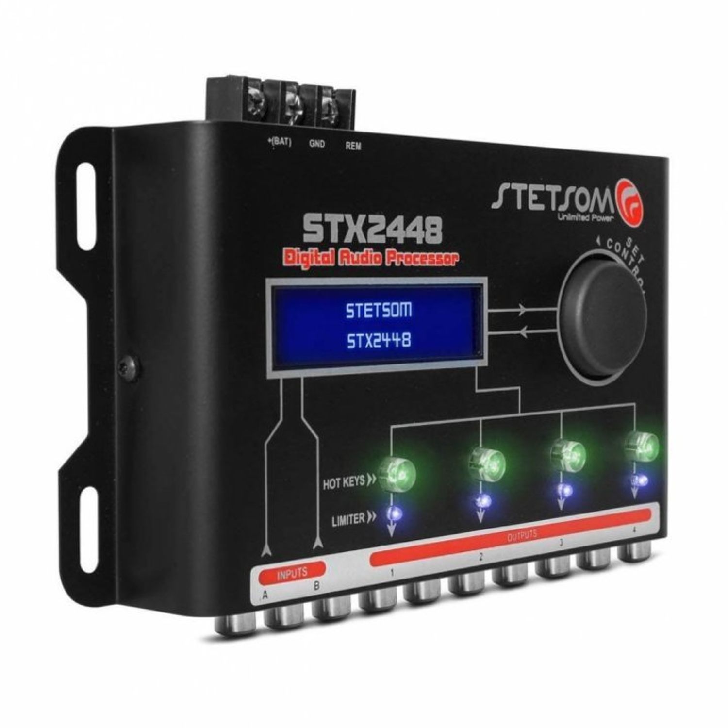 Procesor de sunet auto Stetsom STX2448 DSP, 4 canale fotografia produsului View 2 L