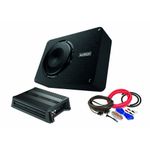Pachet Subwoofer auto AUDISON APBX 10 DS + Amplificator Hertz D POWER 1 + kit de cabluri complet fotografia produsului
