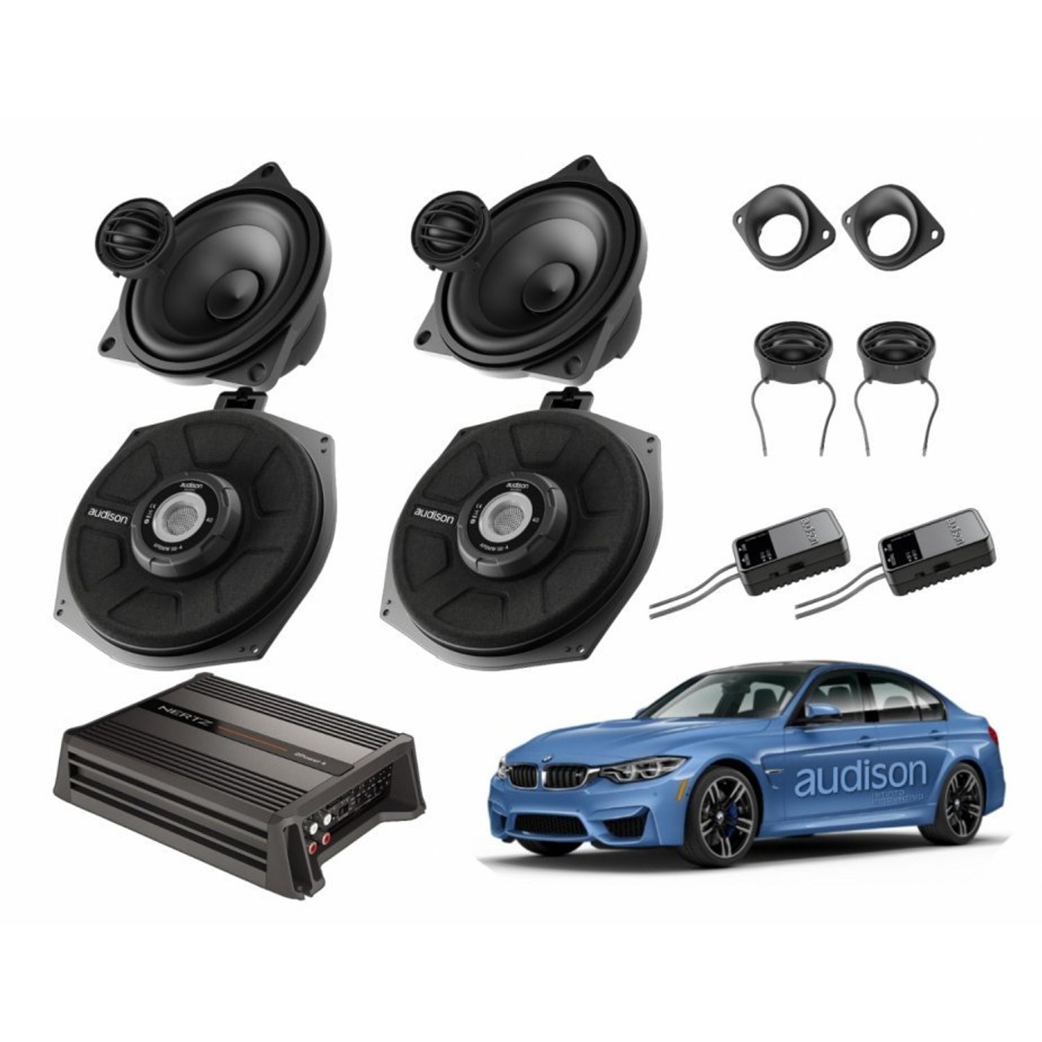 Pachet BASE difuzoare dedicate BMW Audison APBMW fotografia produsului