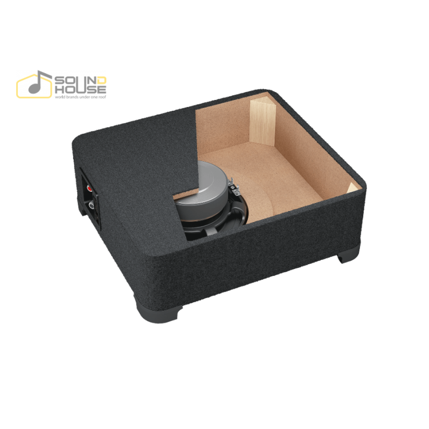 Subwoofer auto Audison Prima APBX 10 DS, 250mm, 400W RMS fotografia produsului View 2 L