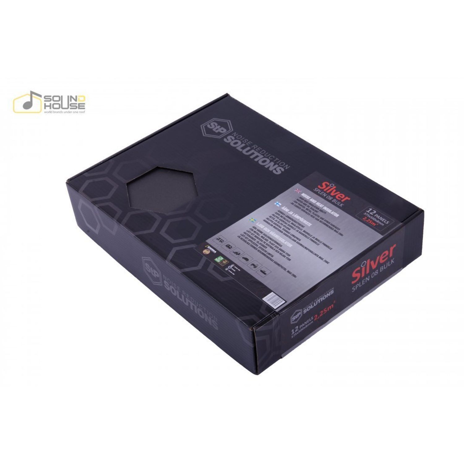 Insonorizant auto STP SPLEN 08 Bulk Pack, 8mm, 2,25m2 fotografia produsului