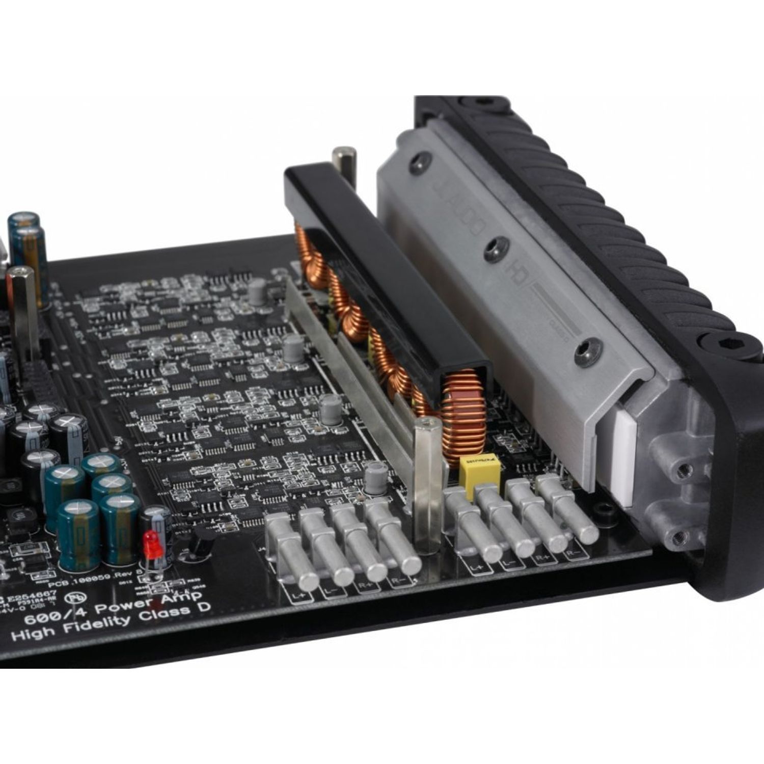 Amplificator auto JL Audio HD600/4, 4 canale, 600W fotografia produsului View 11 L