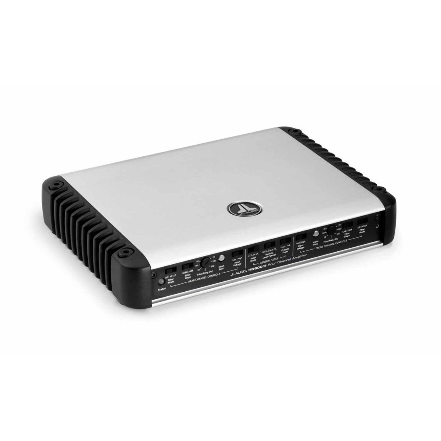 Amplificator auto JL Audio HD600/4, 4 canale, 600W fotografia produsului View 8 L