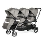 Carucior Peg Perego Triplette, 0-15 kg, City Grey, Gri / Alb fotografia produsului View 2 S