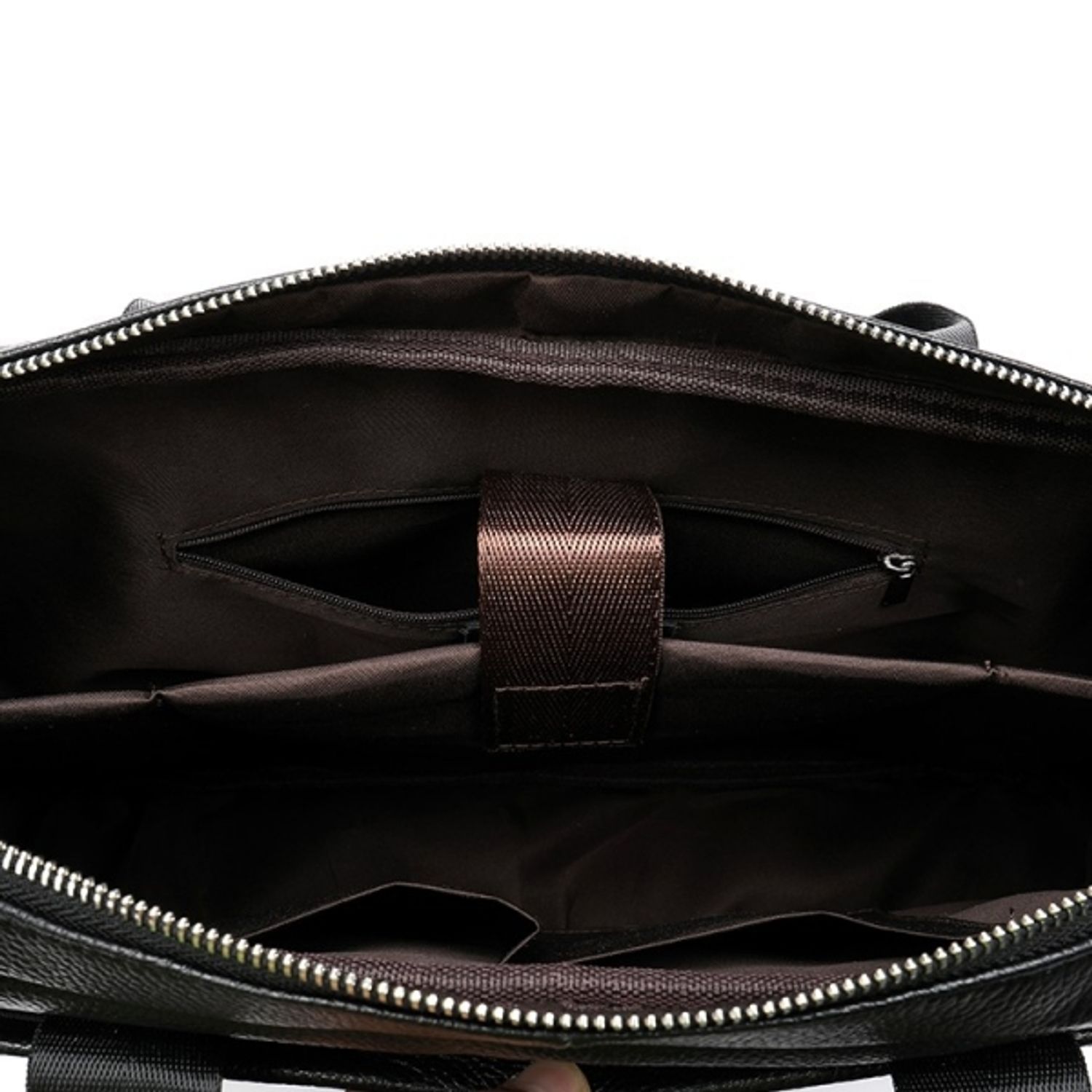 Servieta pentru barbati, Fay GT1054, piele naturala, negru fotografia produsului View 3 L