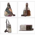 Rucsac dama, Jayleen GT1508, piele naturala, multicolor fotografia produsului View 4 S