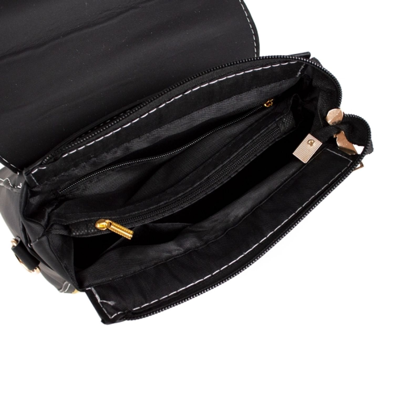 Geanta dama Asha GT1088, model negru fotografia produsului