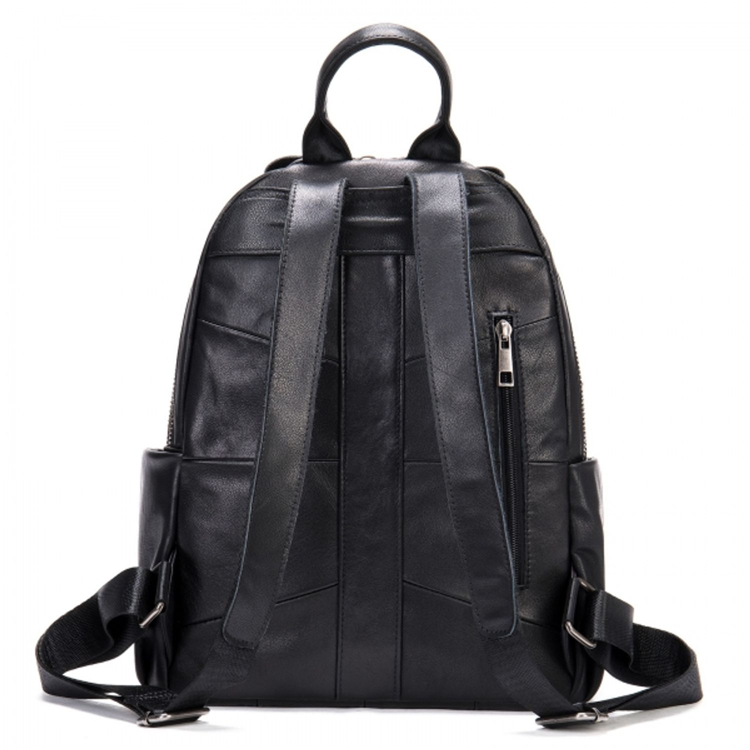 Rucsac dama, Melany GT1517, piele naturala, model negru fotografia produsului View 2 L