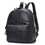 Rucsac dama, Melany GT1517, piele naturala, model negru fotografia produsului