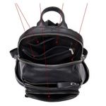 Rucsac dama, Melany GT1517, piele naturala, model negru fotografia produsului View 3 S