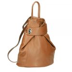 Rucsac pentru dama, Stella GT1490, piele naturala, cognac fotografia produsului View 2 S