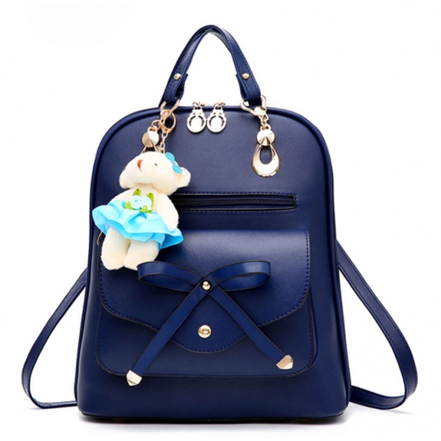 Rucsac pentru dama, model GT143, albastru inchis fotografia produsului