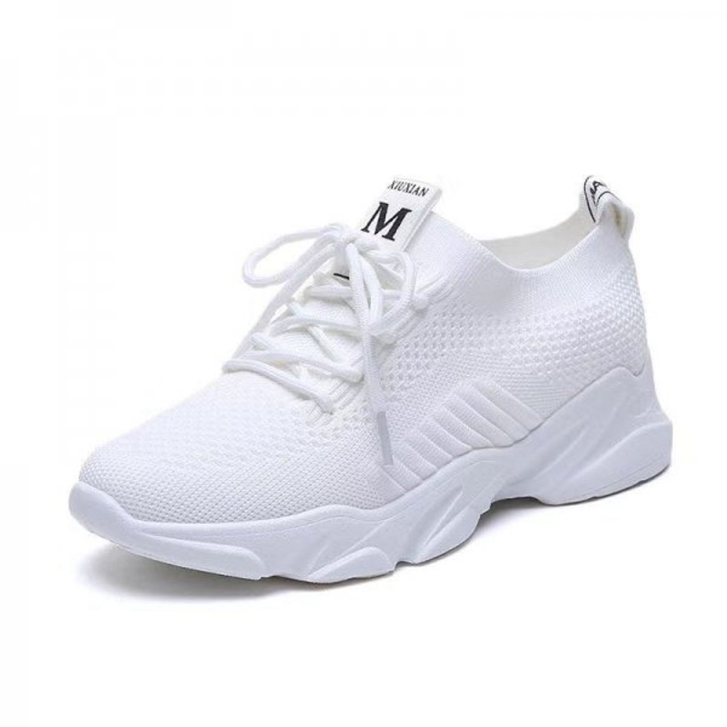 Pantofi sport dama AD07, model alb, AD07-35 fotografia produsului