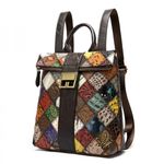 Rucsac dama, Anya GT1536, piele naturala, model multicolor fotografia produsului