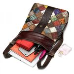 Rucsac dama, Anya GT1536, piele naturala, model multicolor fotografia produsului View 3 S