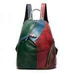 Rucsac dama, Angely GT1523, piele naturala, model multicolor fotografia produsului