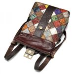 Rucsac dama, Anya GT1536, piele naturala, model multicolor fotografia produsului View 5 S