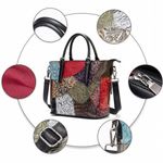 Geanta dama, Kassidy GT1515, piele naturala, model multicolor fotografia produsului View 6 S