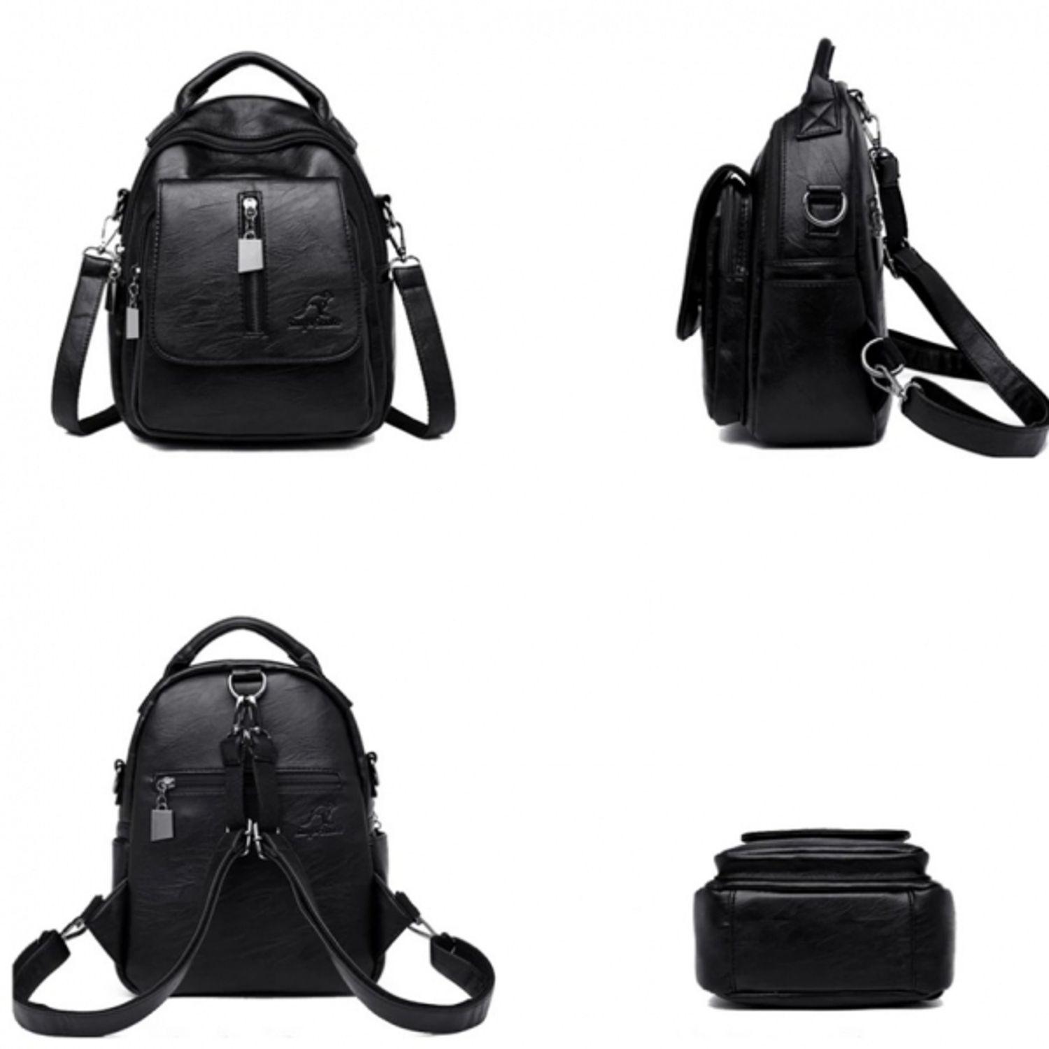 Geanta dama Nayeli GT1456, model negru fotografia produsului View 4 L