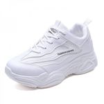 Pantofi sport dama AD59, model alb, AD59-39 fotografia produsului