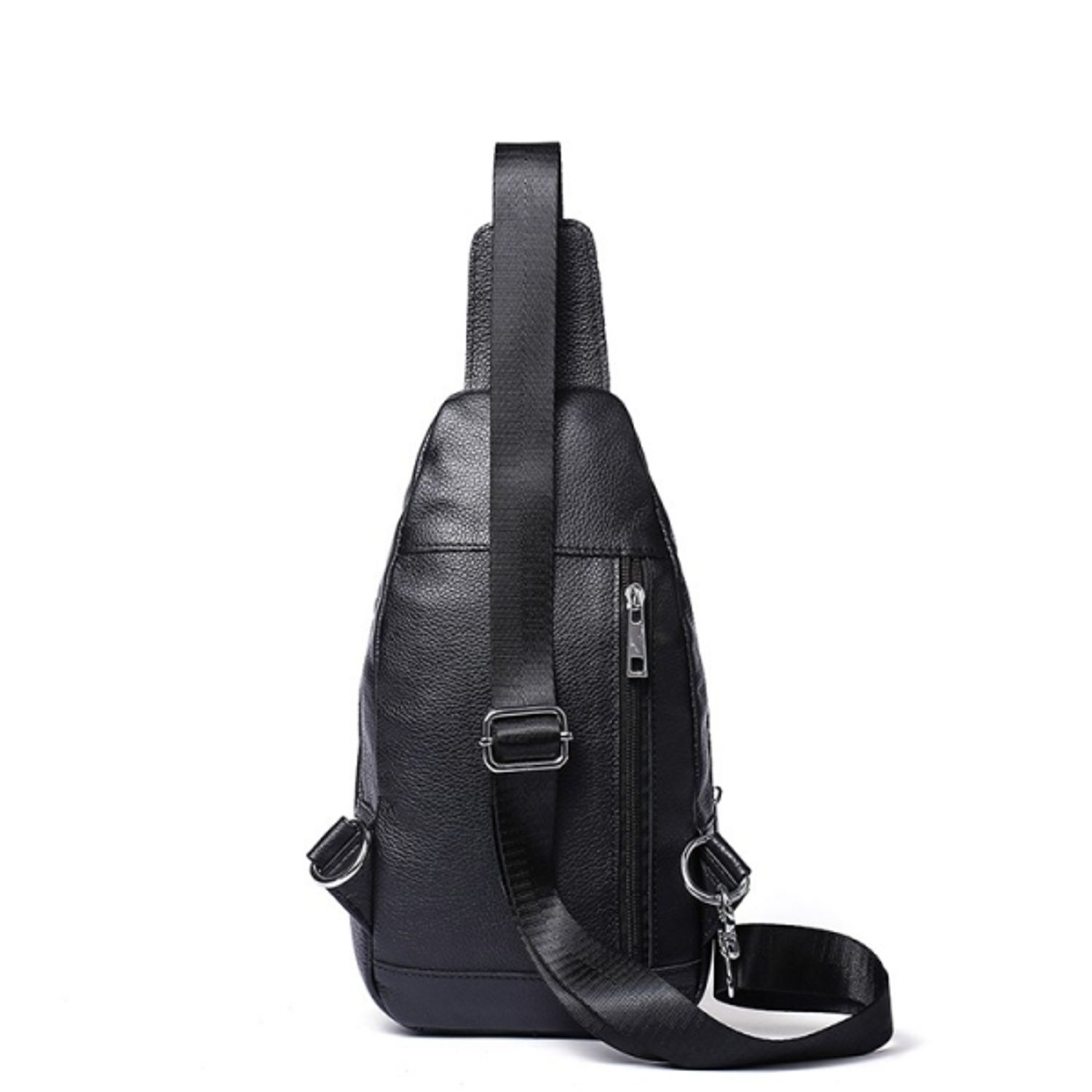 Geanta pentru barbati, Eric GT1322, piele naturala, Negru fotografia produsului View 5 L