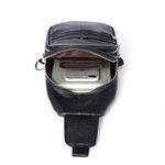 Geanta pentru barbati, Eric GT1322, piele naturala, Negru fotografia produsului View 6 S